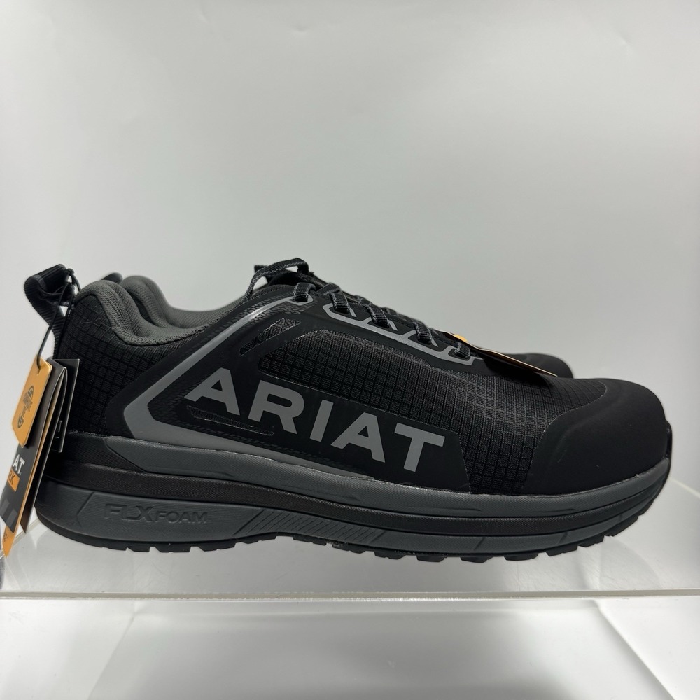 Brand New Ariat Work Outpace Shift Comp Toe Black Shoe 10040324 Women's Size 9.5